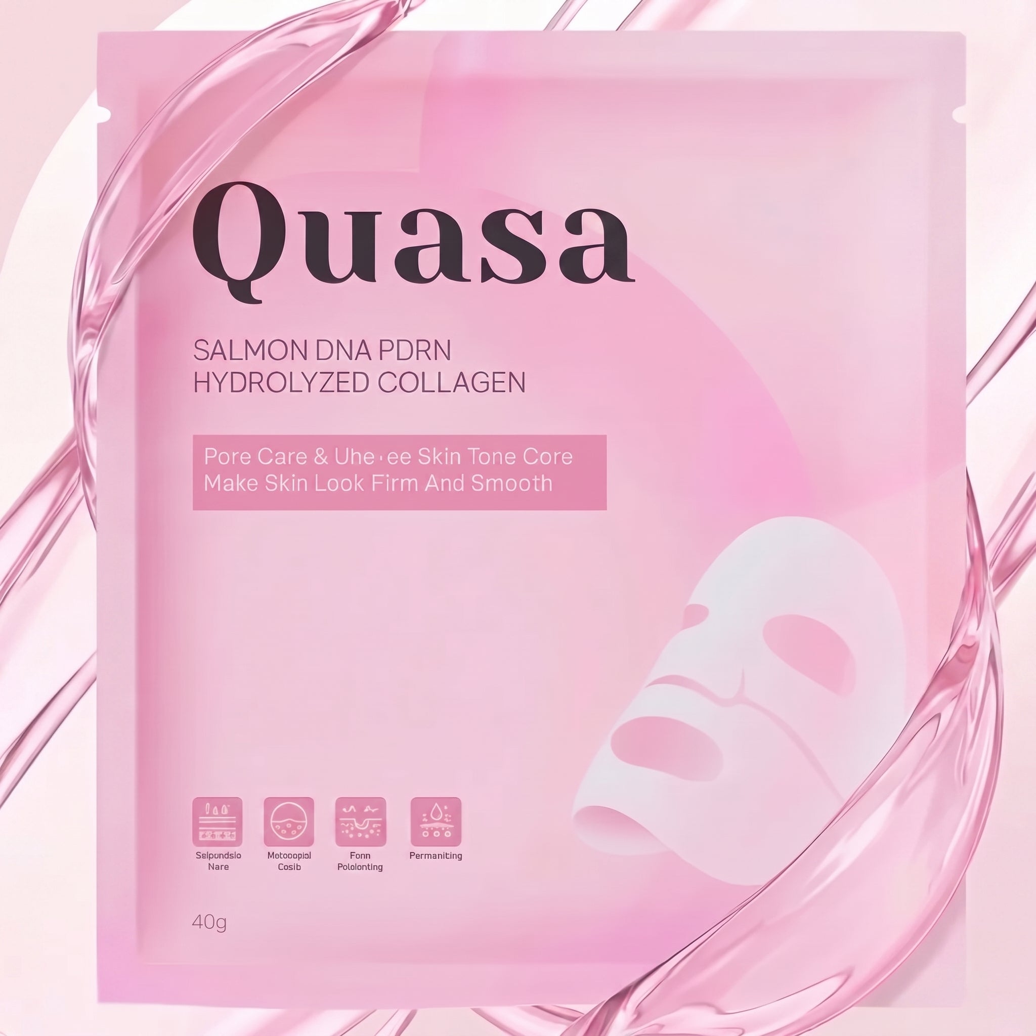 Quasa - Salmon PDRN Collagen Mask